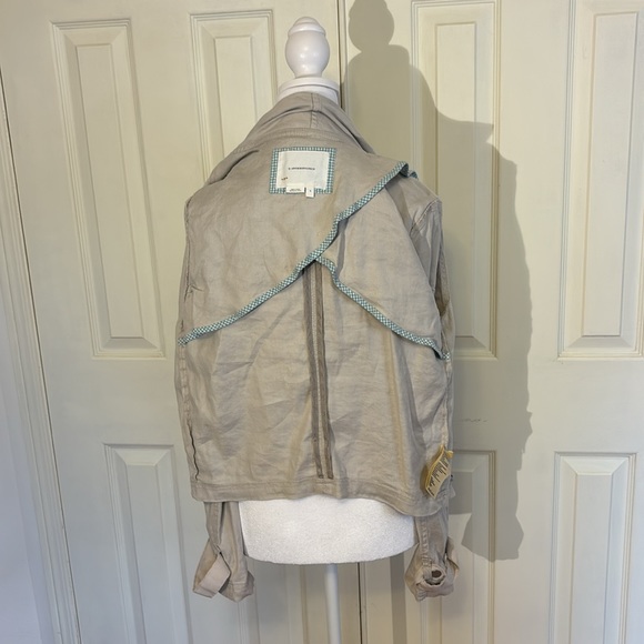 EUC Anthropologie Linen Jacket - Picture 7 of 10